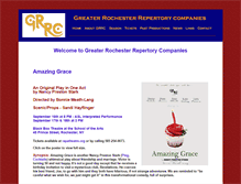 Tablet Screenshot of grrctheatre.org
